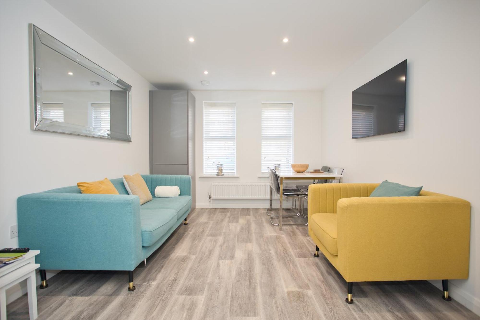 Sea Air - 2 Bedrooms - Parking - Mins To Beach Bornemouth Extérieur photo